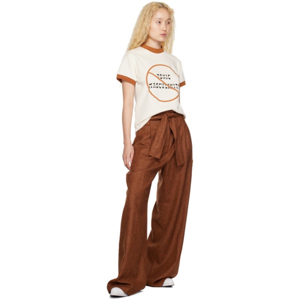  Tanner Fletcher Brown Frederick Trousers 222417F087030