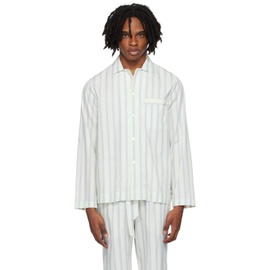 테클라 Tekla 오프화이트 Off-White Long Sleeve Pyjama Shirt 242482M218036