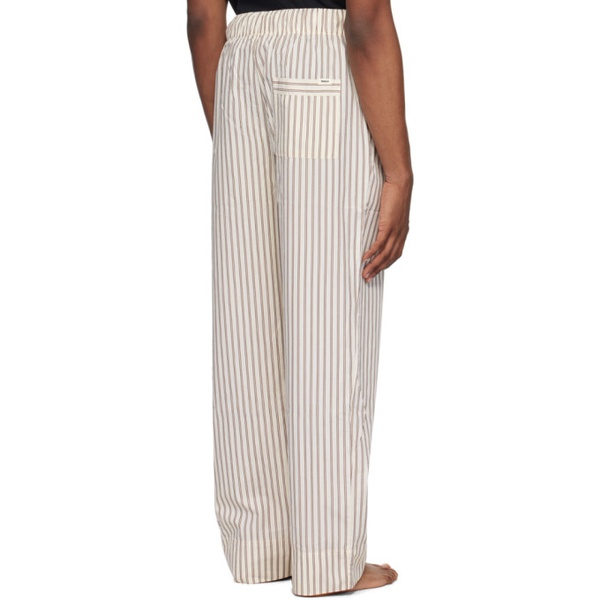  테클라 Tekla 오프화이트 Off-White Drawstring Pyjama Pants 242482M218028