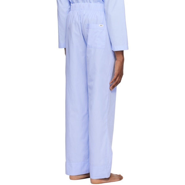  테클라 Tekla Blue Drawstring Pyjama Pants 242482M218030