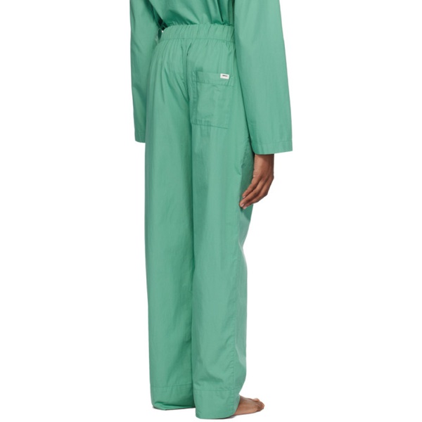  테클라 Tekla Green Drawstring Pyjama Pants 242482M218005