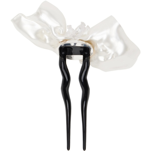  Tetier Bijoux SSENSE Exclusive 오프화이트 Off-White Floral Hair Pin 241417F018004