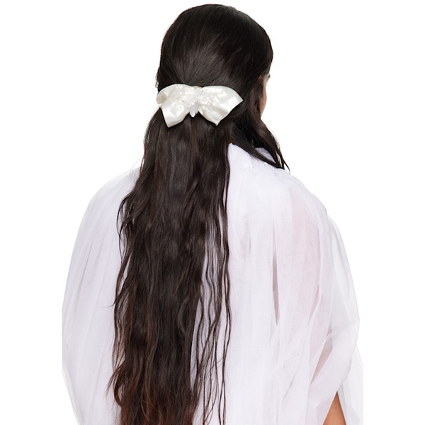  Tetier Bijoux SSENSE Exclusive 오프화이트 Off-White Floral Hair Pin 241417F018004