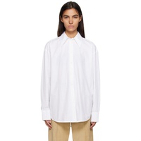 Teurn Studios SSENSE Exclusive White Viola Shirt 231776F109008