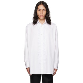 Th products White Oversized Shirt 232304M192000