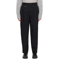 Th products Black Keyring Trousers 231304M191001