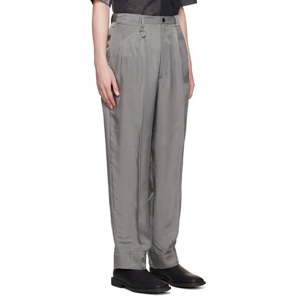  Th products Gray Keyring Trousers 231304M191002