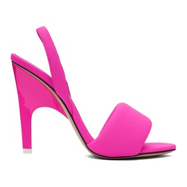 더 아티코 The Attico Pink Rem Heeled Sandals 232528F122004