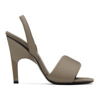 더 아티코 The Attico Gray Rem Heeled Sandals 232528F125011