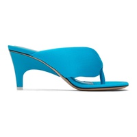 더 아티코 The Attico Blue Rem Heeled Sandals 232528F125012