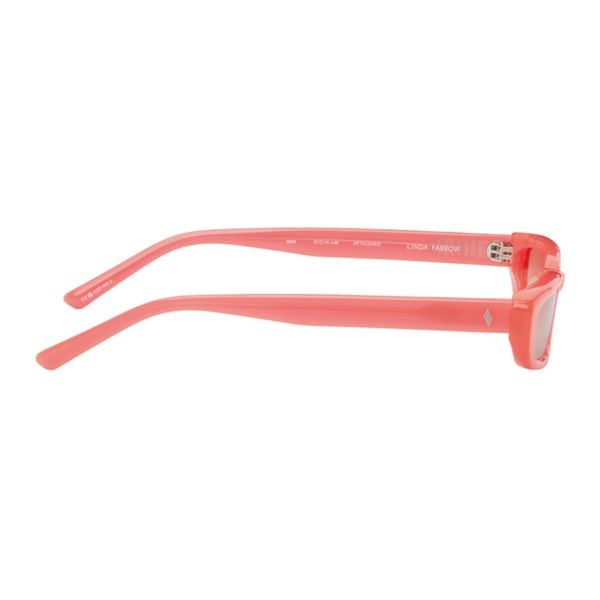  더 아티코 The Attico Pink 린다 패로우 Linda Farrow 에디트 Edition Thea Sunglasses 232528F005019