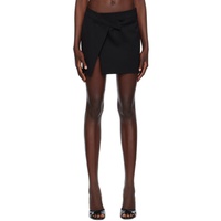 더 아티코 The Attico Black Cloe Miniskirt 232528F090019