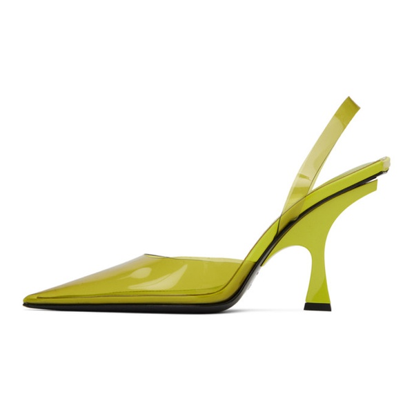  더 아티코 The Attico Yellow Ester Heels 241528F122002