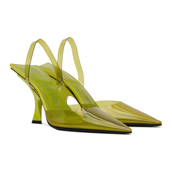  더 아티코 The Attico Yellow Ester Heels 241528F122002