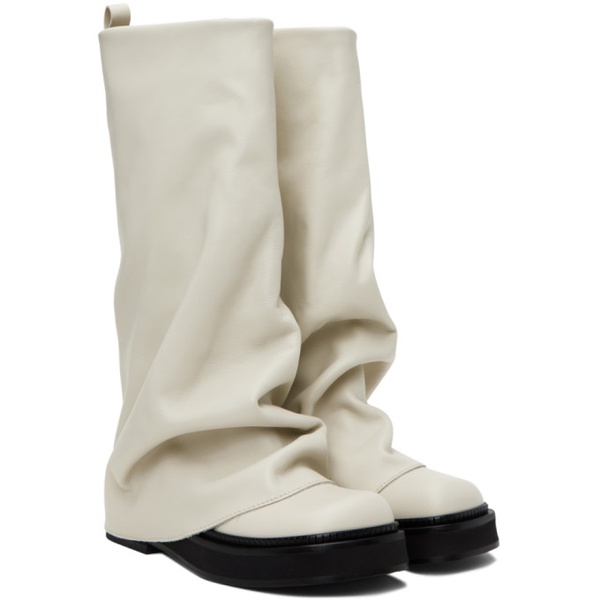  더 아티코 The Attico 오프화이트 Off-White Robin Boots 241528F114003