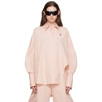 더 아티코 The Attico Pink Diana Shirt 241528F109005