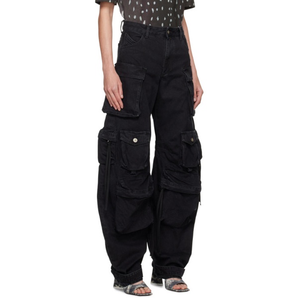 더 아티코 The Attico Black Fern Jeans 241528F087001