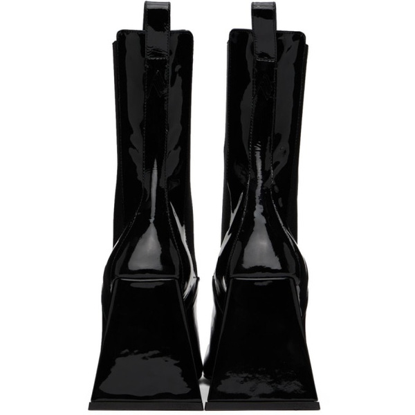  더 아티코 The Attico Black Devon Ankle Boots 222528F113000