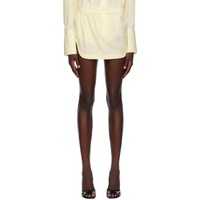 더 아티코 The Attico Yellow Rooney Miniskirt 232528F090012