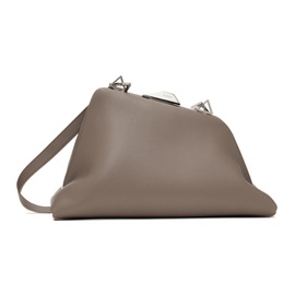 더 아티코 The Attico Taupe Day Off Shoulder Bag 242528F048008