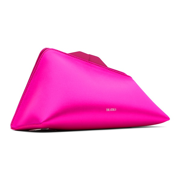  더 아티코 The Attico Pink 8.30PM Oversized Clutch 242528F044009