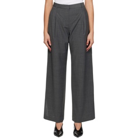 The Garment Gray Pisa Wide Trousers 232364F087004