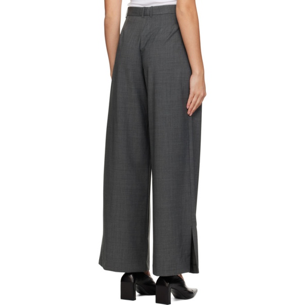  The Garment Gray Pisa Wide Trousers 232364F087004