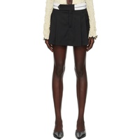 The Garment Black Pluto Miniskirt 241364F090000