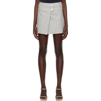 The Garment Gray Trento Miniskirt 241364F090001
