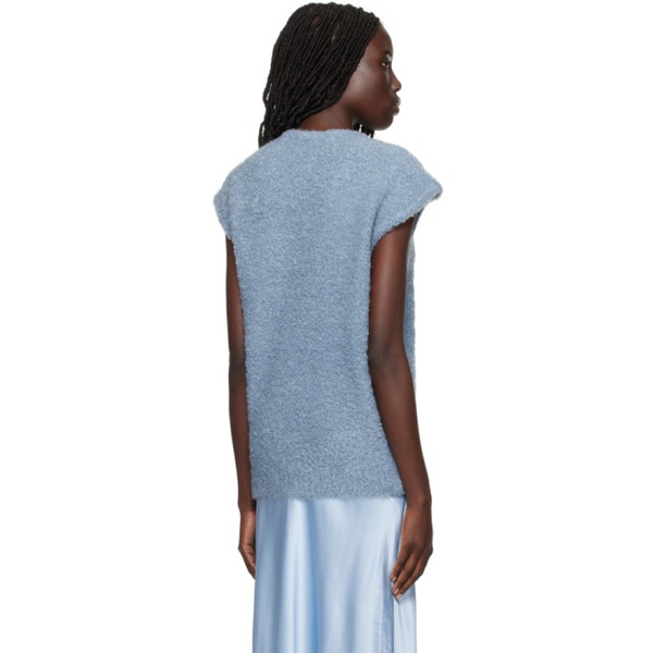  The Garment Blue Balboa Vest 241364F068001