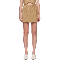 The Garment Brown Pisa Miniskirt 232364F090000