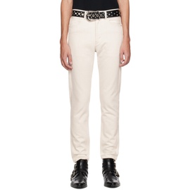 The Letters 오프화이트 Off-White Tapered Jeans 231864M186002