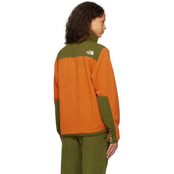 노스페이스 노스페이스 The North Face Orange & Green Denali Jacket 241802F063009