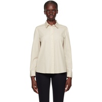 더 로우 The Row Beige Sadie Shirt 232359F109005