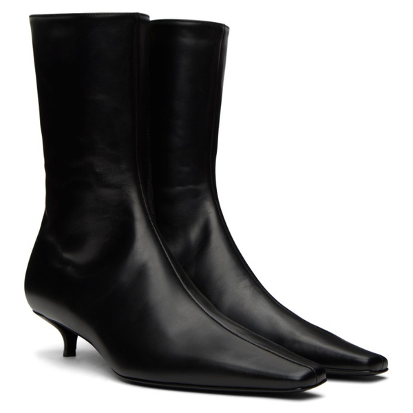  더 로우 The Row Black Shrimpton Boots 241359F114002