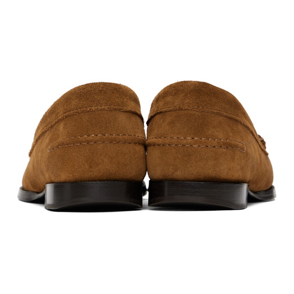  더 로우 The Row Tan Ruth Loafers 241359F121008