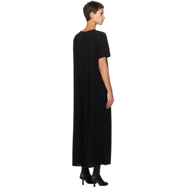  더 로우 The Row Black Robi Maxi Dress 241359F055000