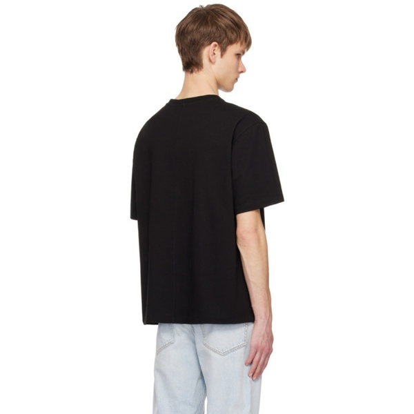  더 로우 The Row Black Errigal T-Shirt 241359M213002