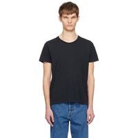 더 로우 The Row Black Blaine T-Shirt 241359M213023