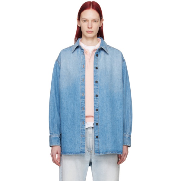  더 로우 The Row Blue Frannie Denim Shirt 241359F109016