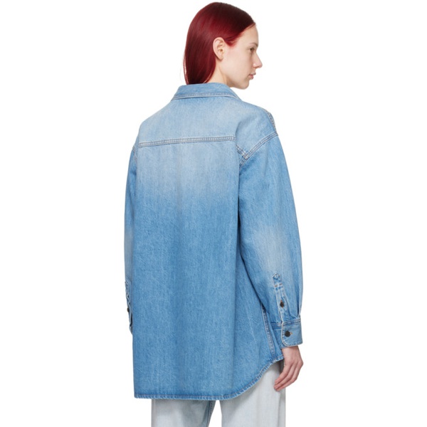  더 로우 The Row Blue Frannie Denim Shirt 241359F109016