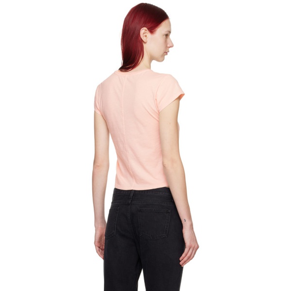  더 로우 The Row Pink Tori T-Shirt 241359F110018