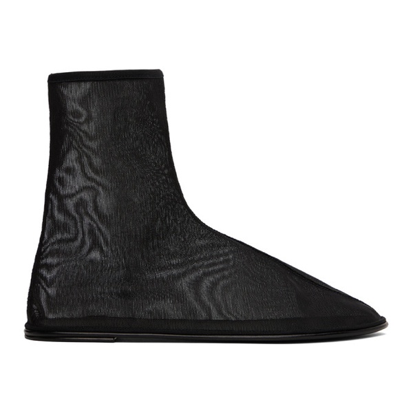  더 로우 The Row Black Sock Boots 241359F113004