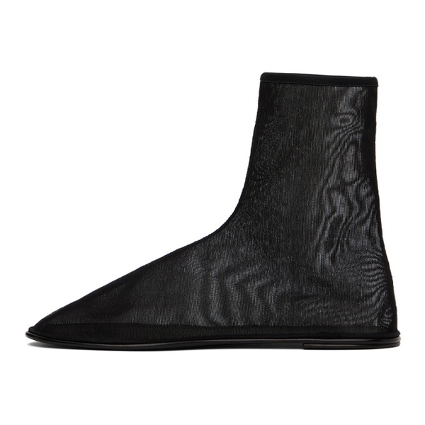  더 로우 The Row Black Sock Boots 241359F113004