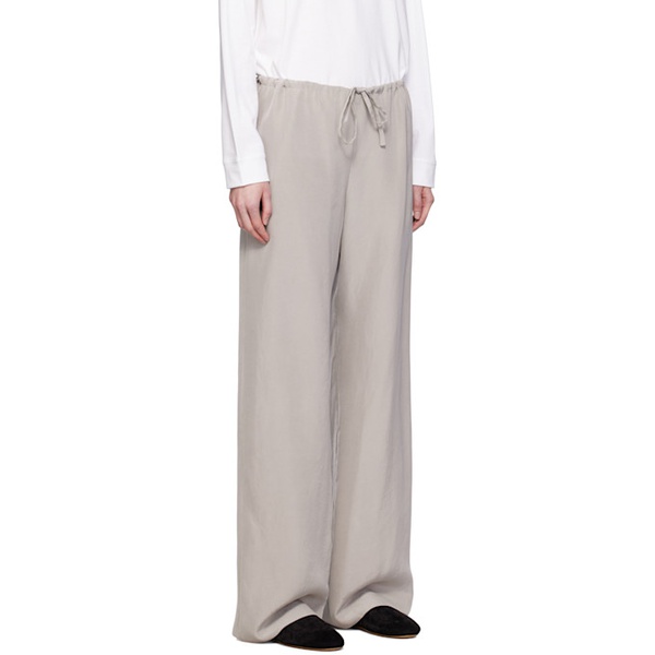  더 로우 The Row Gray Jugi Trousers 241359F086004