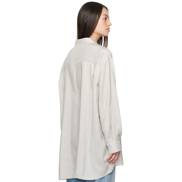  더 로우 The Row Gray Luka Shirt 241359F109021