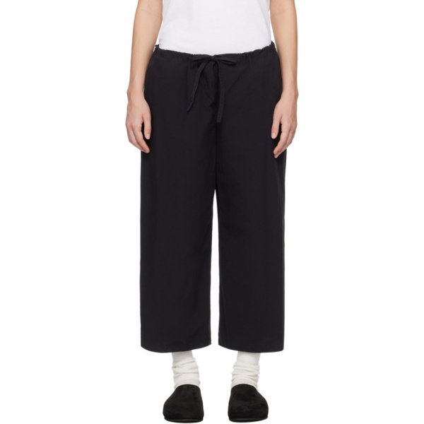  더 로우 The Row Black Rubin Trousers 241359F087035