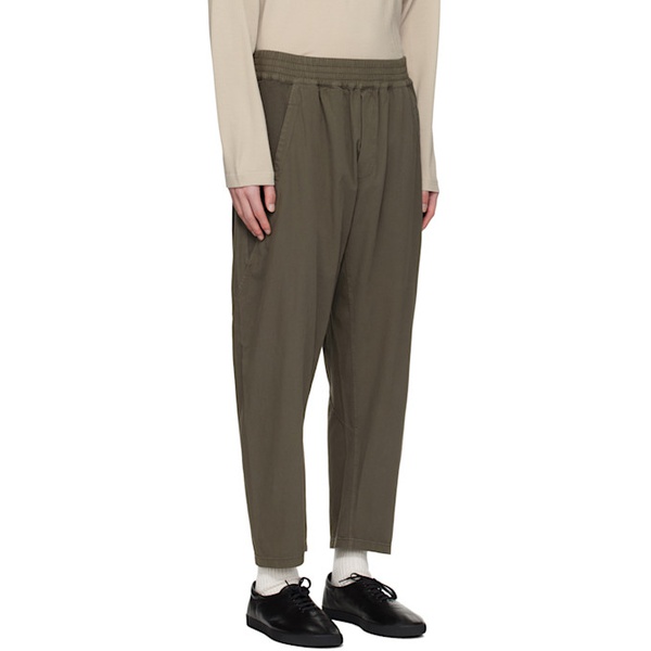  더 로우 The Row Khaki Koa Trousers 241359M191021