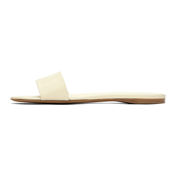  더 로우 The Row 오프화이트 Off-White Combo Slide Sandals 241359F124004