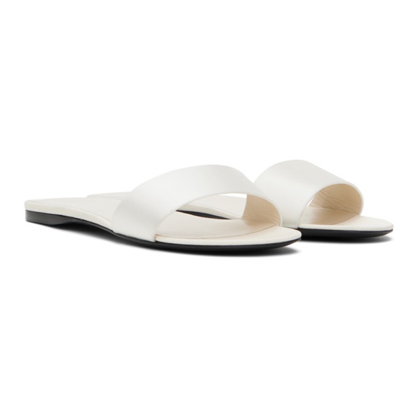 더 로우 The Row 오프화이트 Off-White Combo Slide Sandals 241359F124011